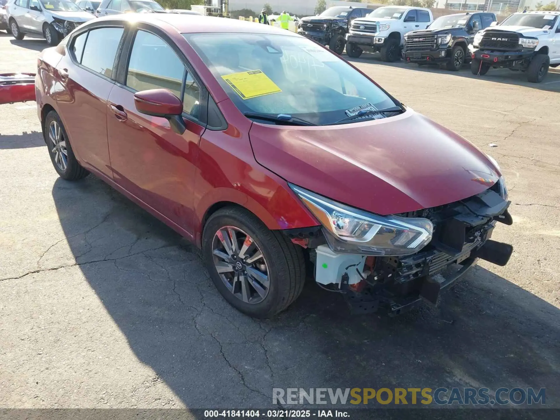 1 Фотография поврежденного автомобиля 3N1CN8EV6LL808610 NISSAN VERSA 2020