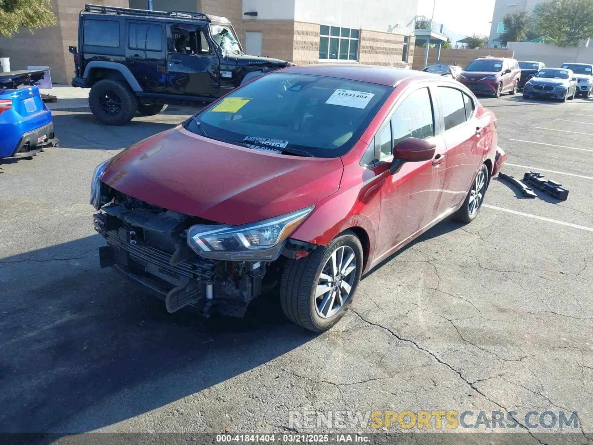 2 Фотография поврежденного автомобиля 3N1CN8EV6LL808610 NISSAN VERSA 2020