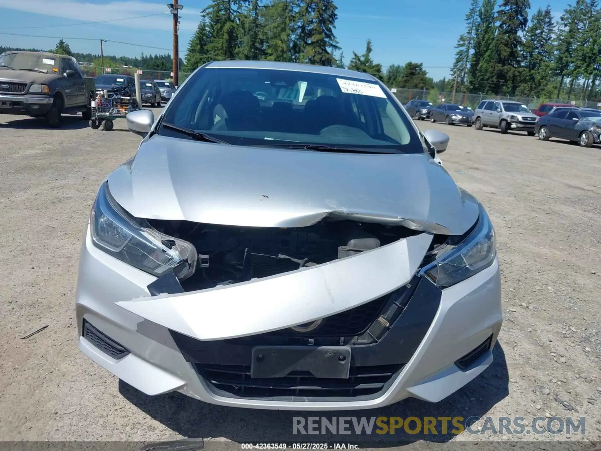 12 Photograph of a damaged car 3N1CN8EV6LL826802 NISSAN VERSA 2020
