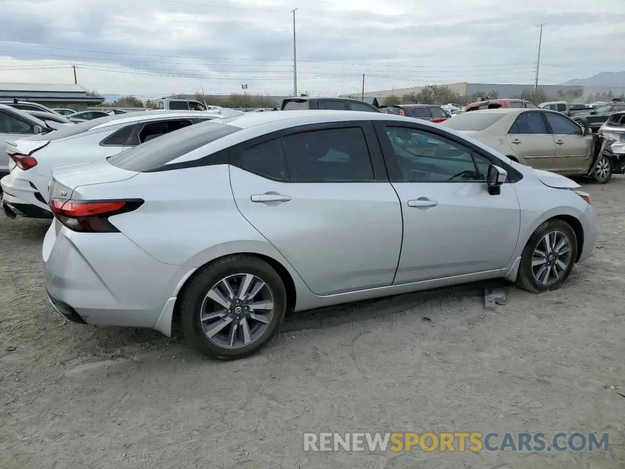 3 Photograph of a damaged car 3N1CN8EV6LL838139 NISSAN VERSA 2020