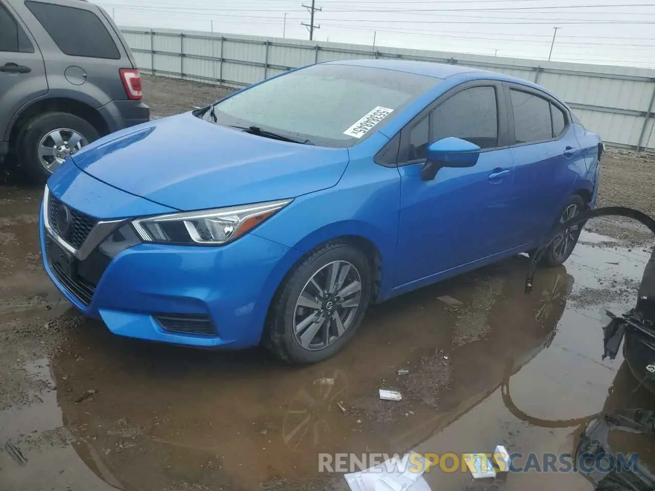1 Photograph of a damaged car 3N1CN8EV7LL810267 NISSAN VERSA 2020