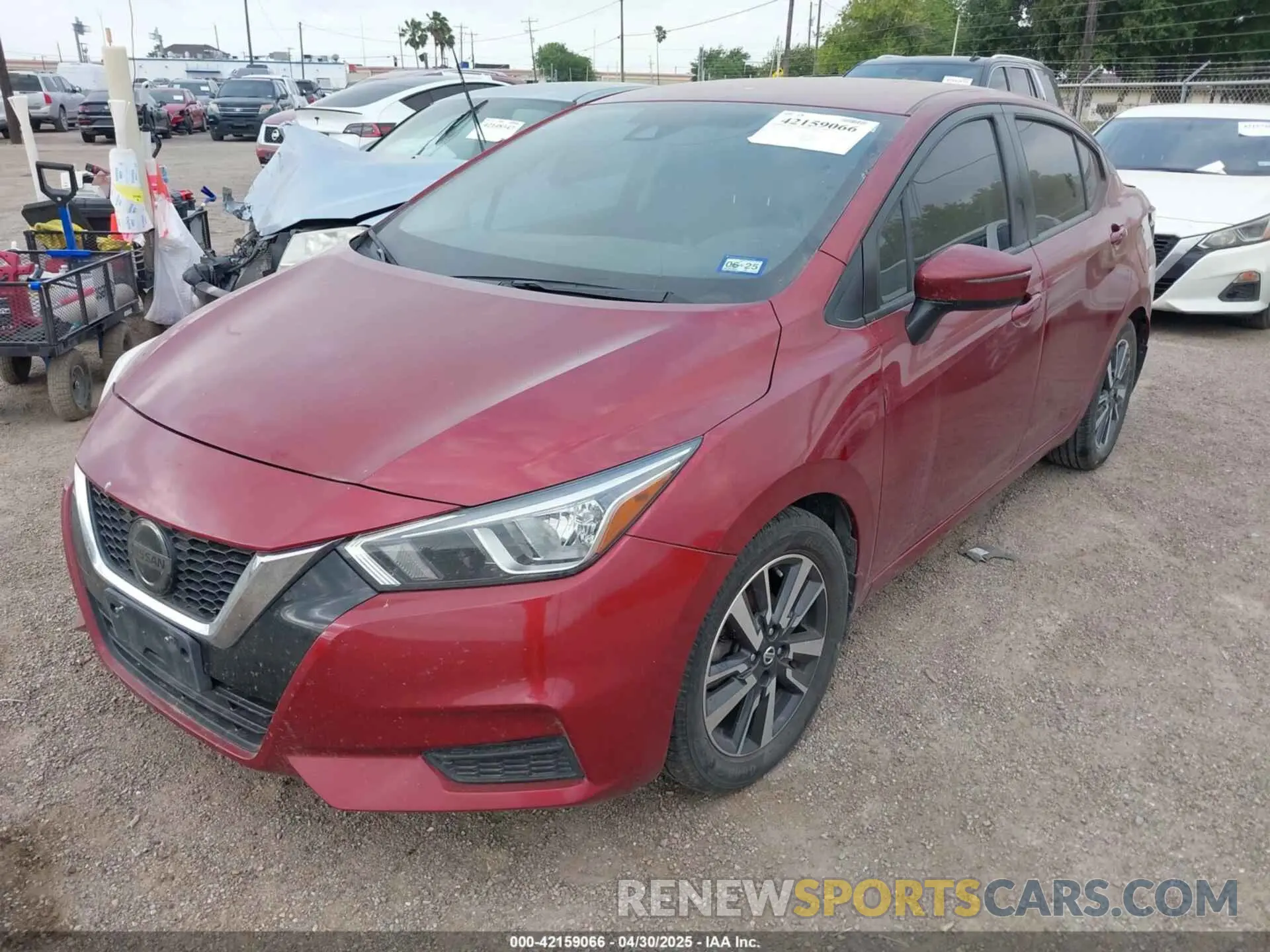2 Photograph of a damaged car 3N1CN8EV7LL862398 NISSAN VERSA 2020
