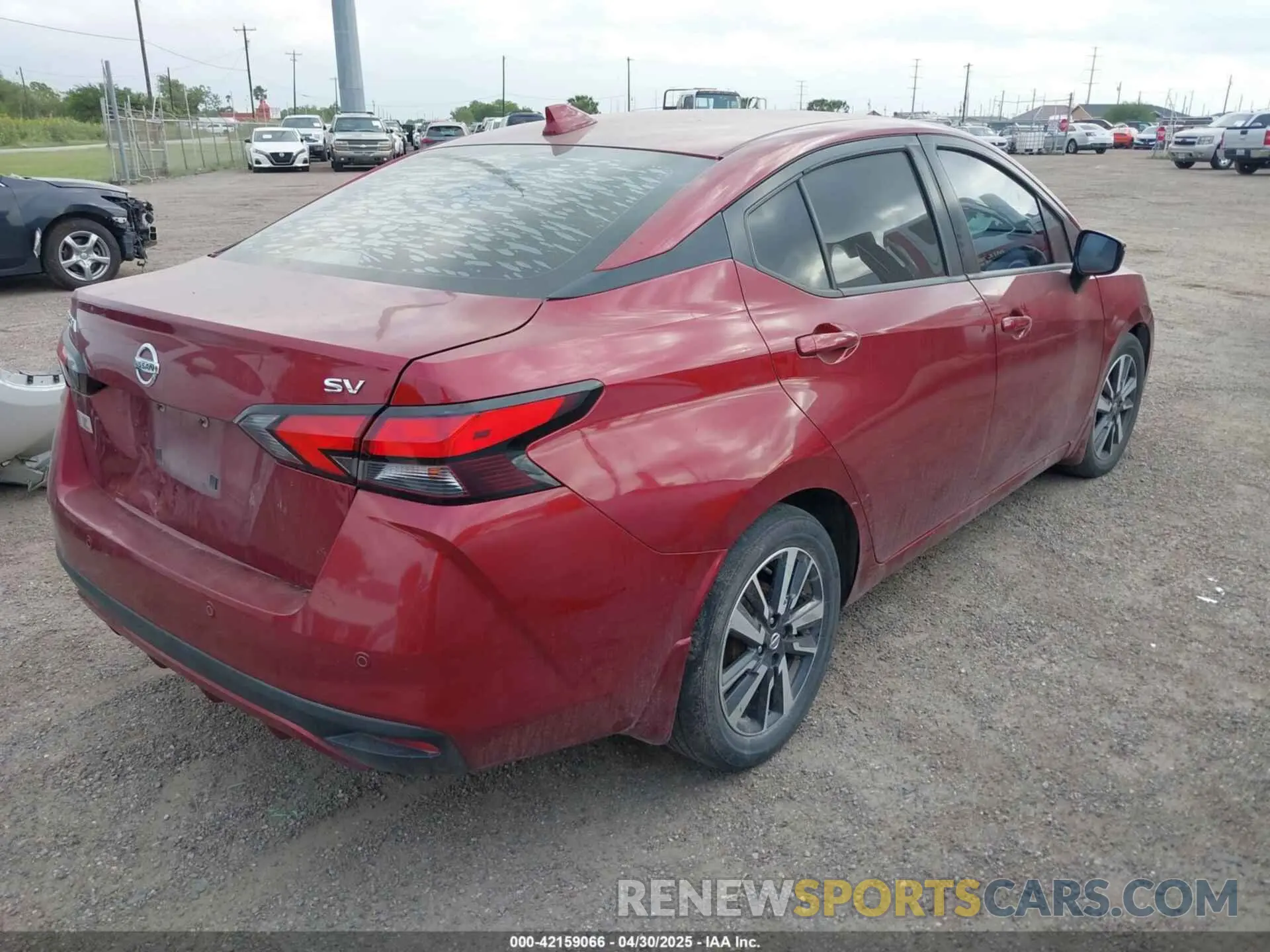 4 Photograph of a damaged car 3N1CN8EV7LL862398 NISSAN VERSA 2020