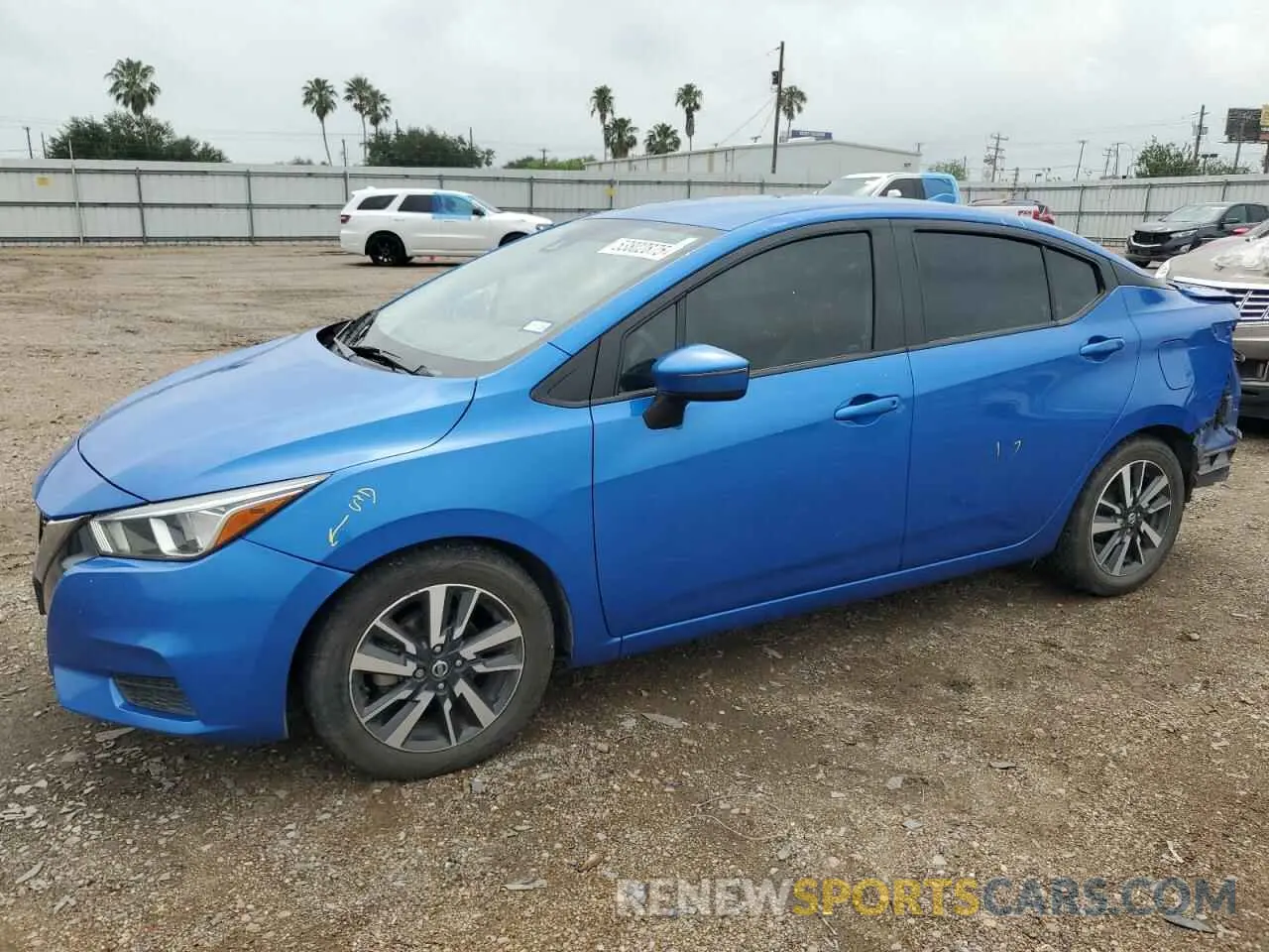 1 Photograph of a damaged car 3N1CN8EV7LL883512 NISSAN VERSA 2020