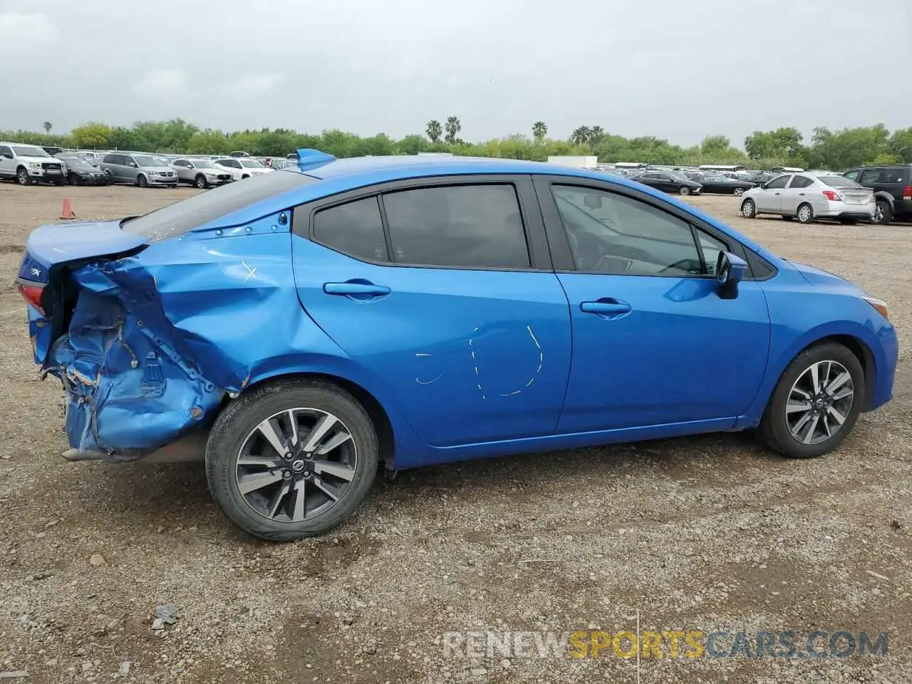 3 Photograph of a damaged car 3N1CN8EV7LL883512 NISSAN VERSA 2020