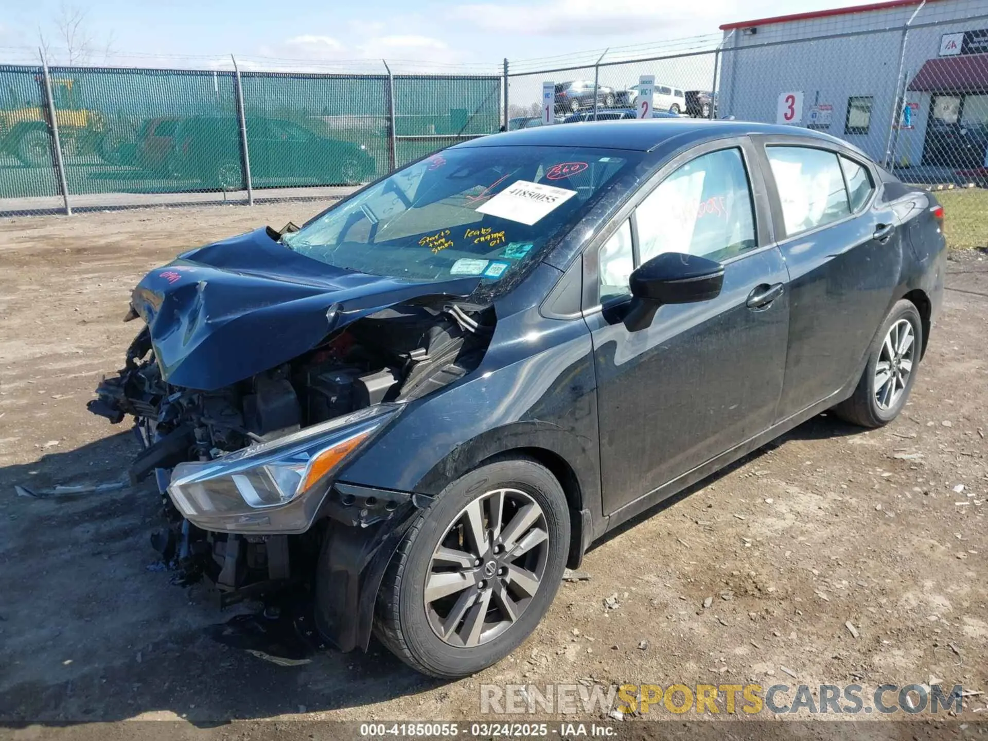 2 Photograph of a damaged car 3N1CN8EV7LL892047 NISSAN VERSA 2020