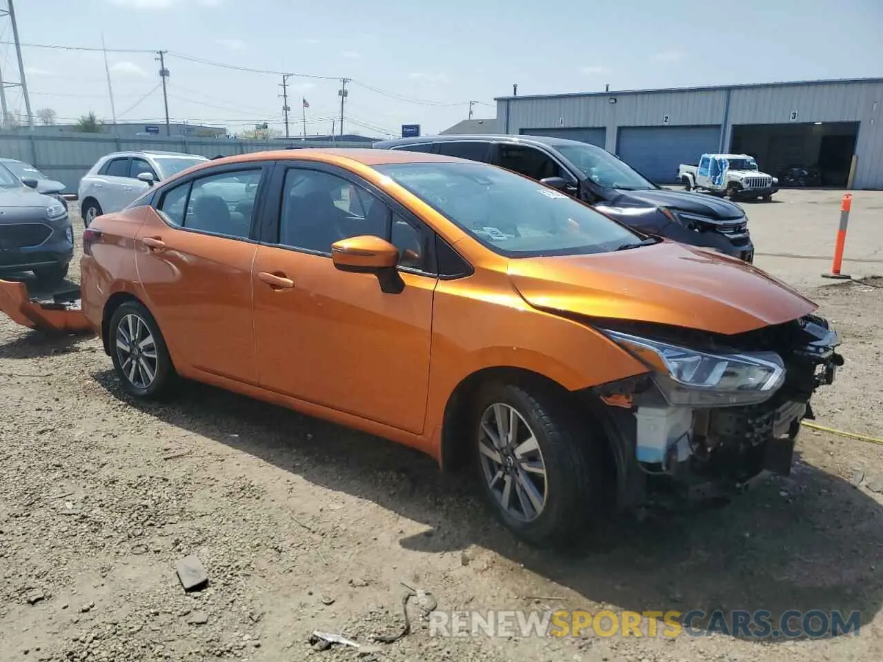 4 Фотография поврежденного автомобиля 3N1CN8EV9LL831735 NISSAN VERSA 2020