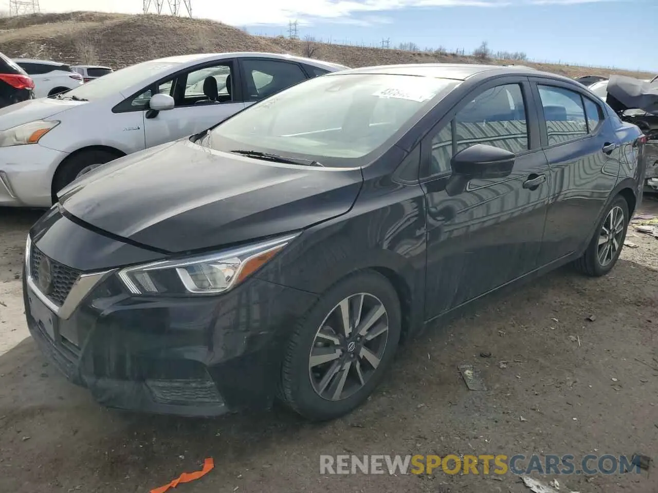 1 Photograph of a damaged car 3N1CN8EVXLL859995 NISSAN VERSA 2020