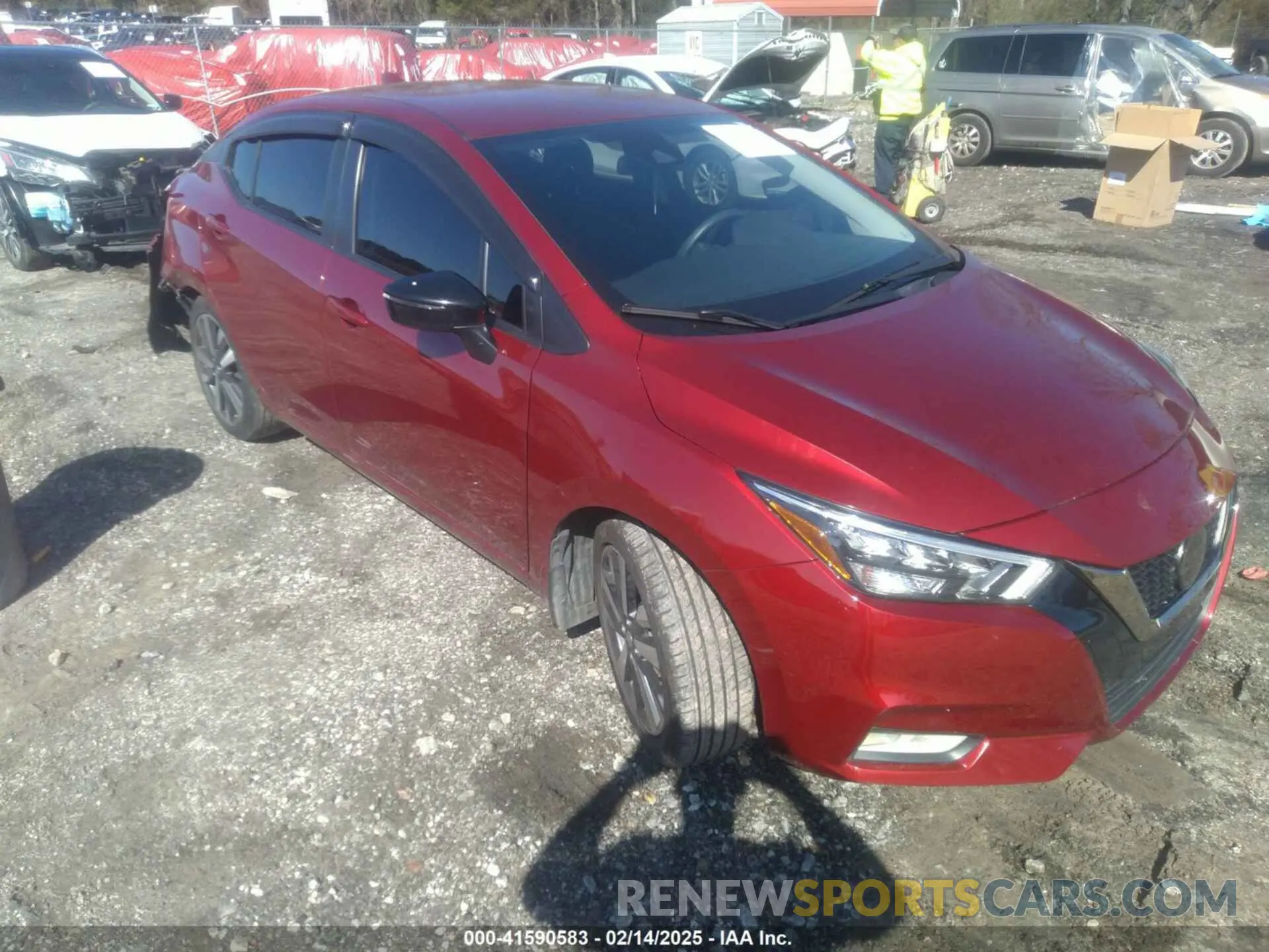 1 Фотография поврежденного автомобиля 3N1CN8FV0LL905803 NISSAN VERSA 2020