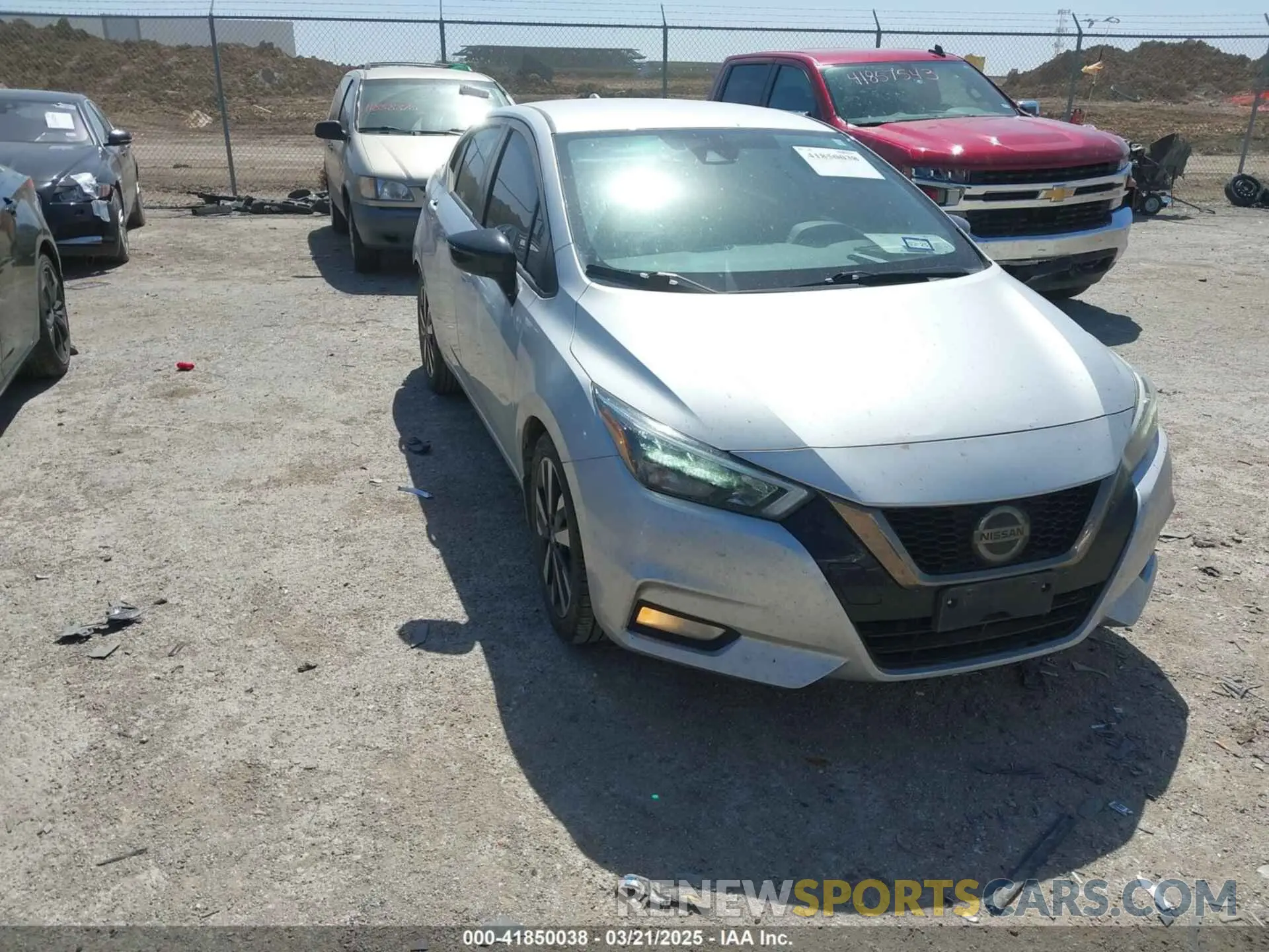 1 Photograph of a damaged car 3N1CN8FV1LL874920 NISSAN VERSA 2020