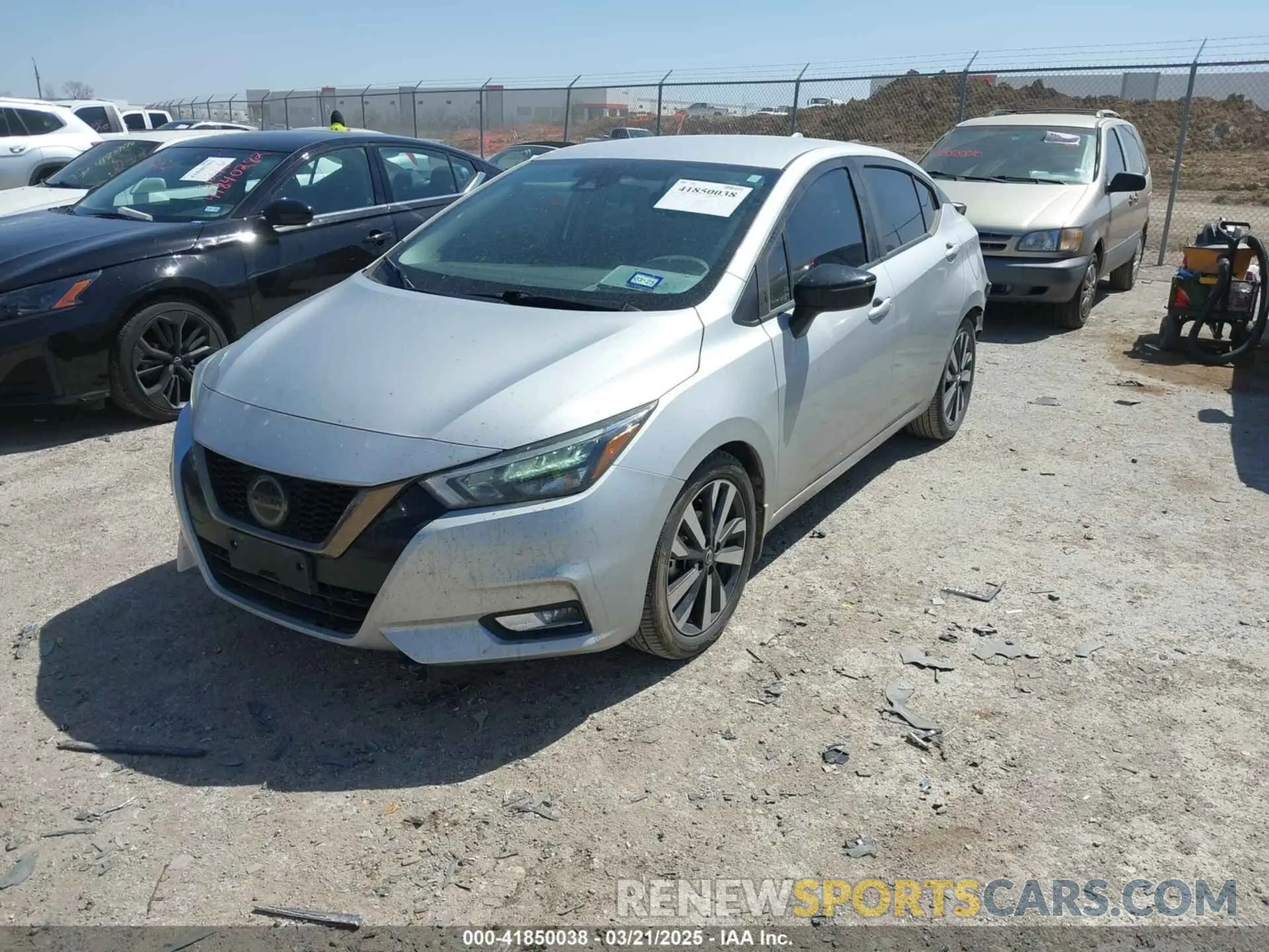 2 Photograph of a damaged car 3N1CN8FV1LL874920 NISSAN VERSA 2020