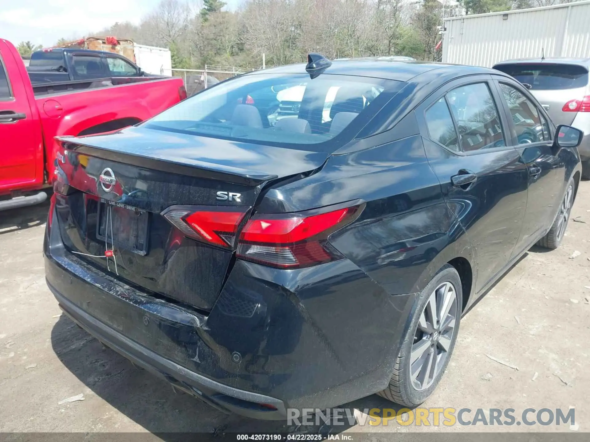 4 Photograph of a damaged car 3N1CN8FV2LL800745 NISSAN VERSA 2020