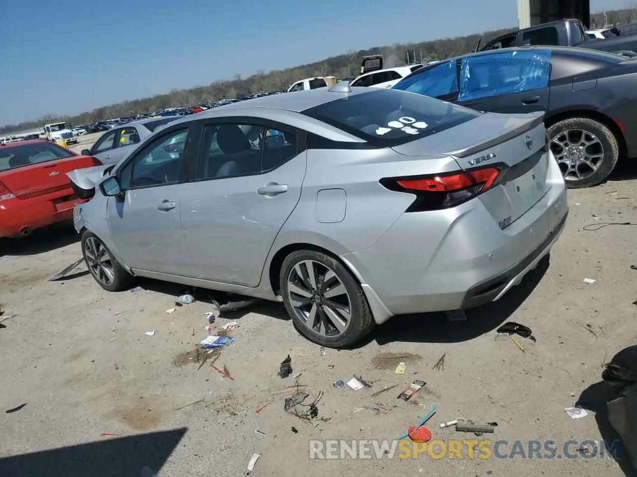 2 Photograph of a damaged car 3N1CN8FV2LL804388 NISSAN VERSA 2020