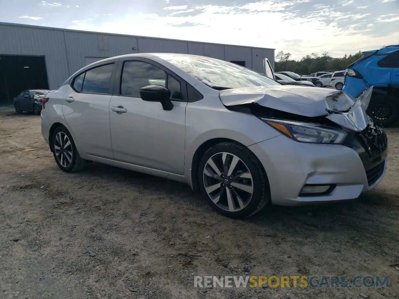 4 Photograph of a damaged car 3N1CN8FV3LL827016 NISSAN VERSA 2020