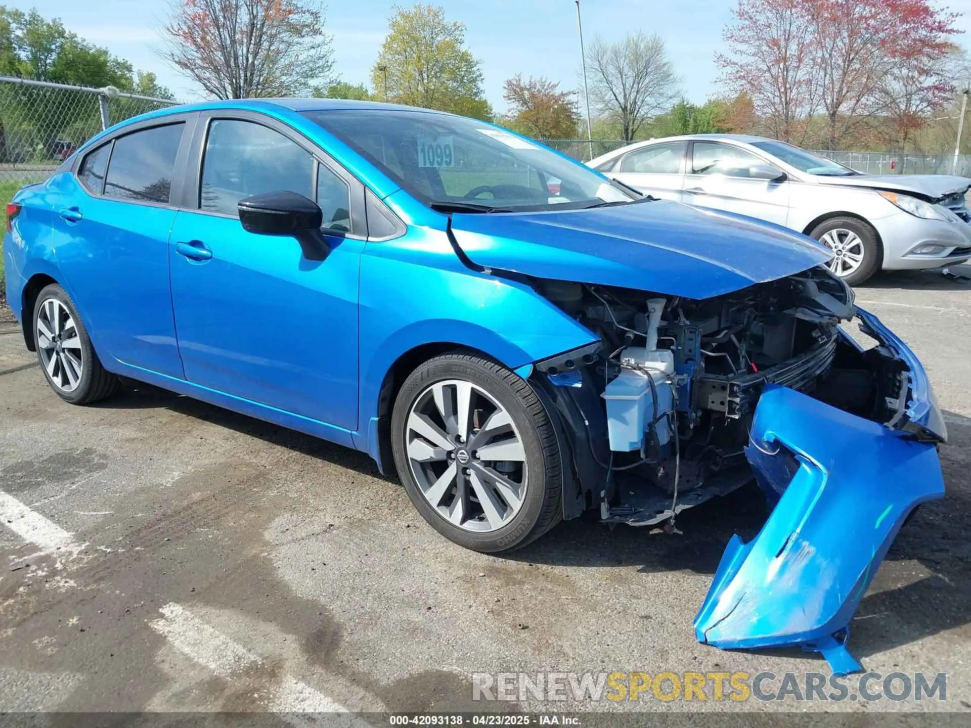 1 Photograph of a damaged car 3N1CN8FV5LL877058 NISSAN VERSA 2020