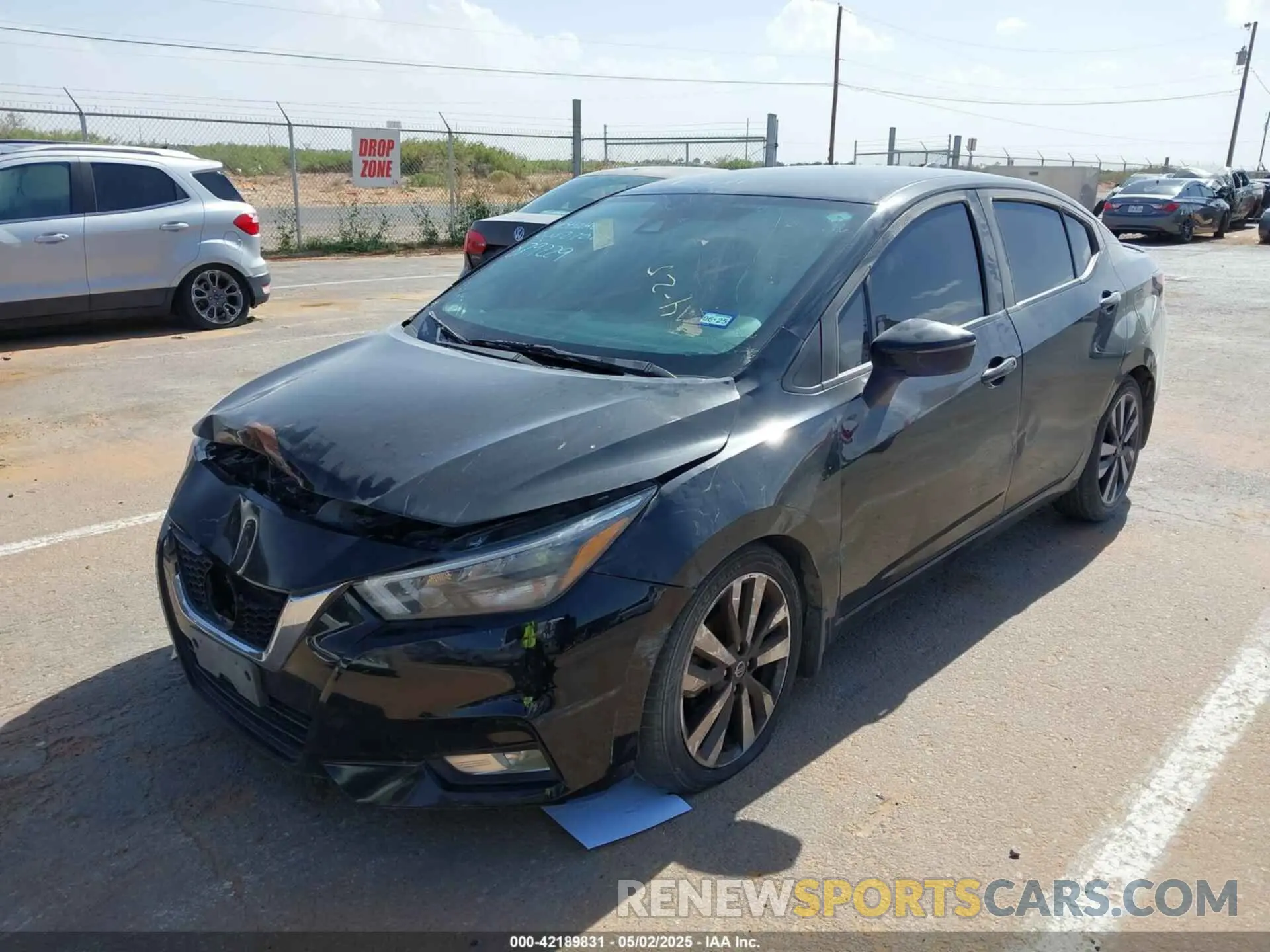 2 Photograph of a damaged car 3N1CN8FV5LL879229 NISSAN VERSA 2020