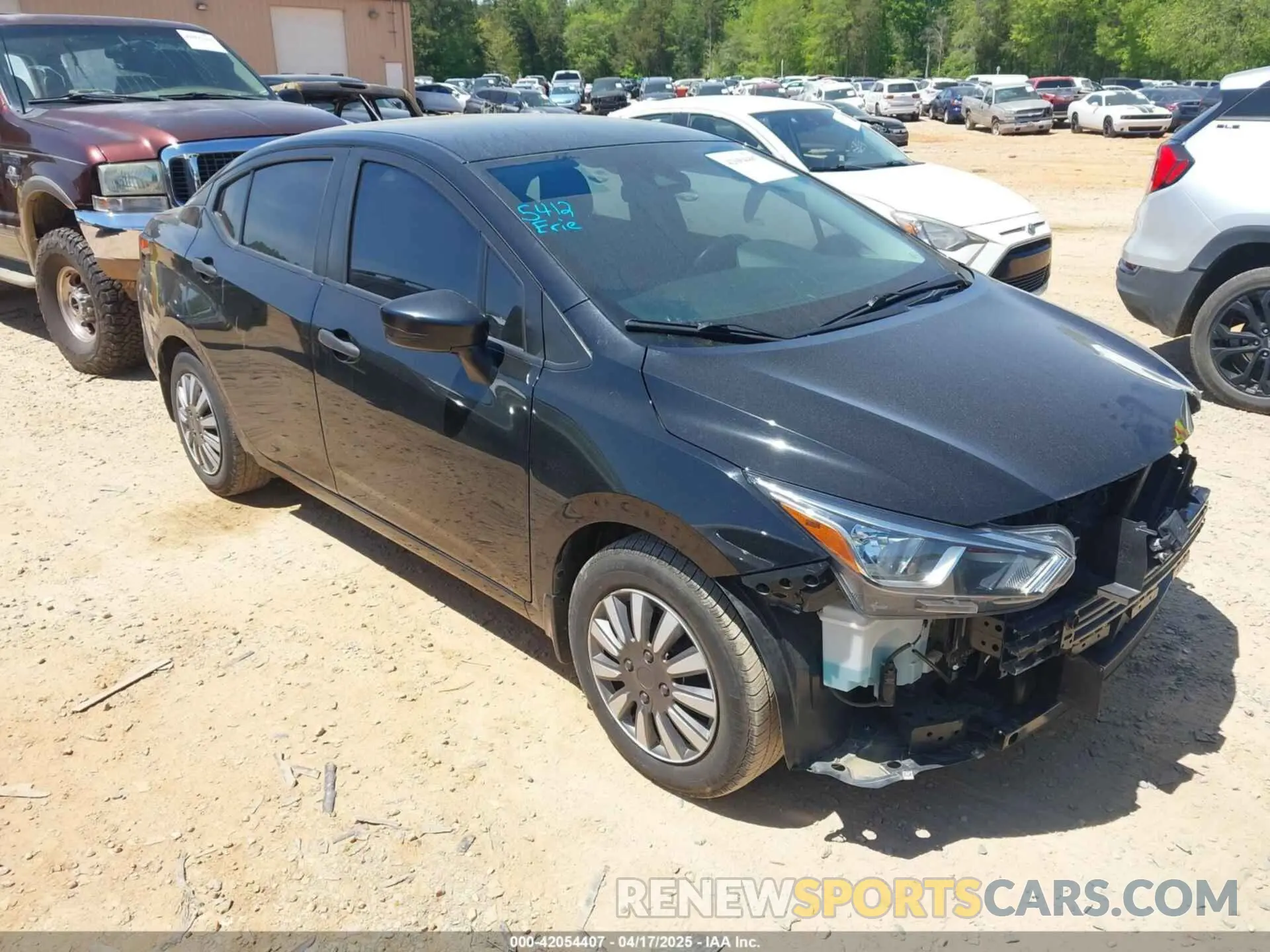 1 Фотография поврежденного автомобиля 3N1CN8BV1ML808553 NISSAN VERSA 2021