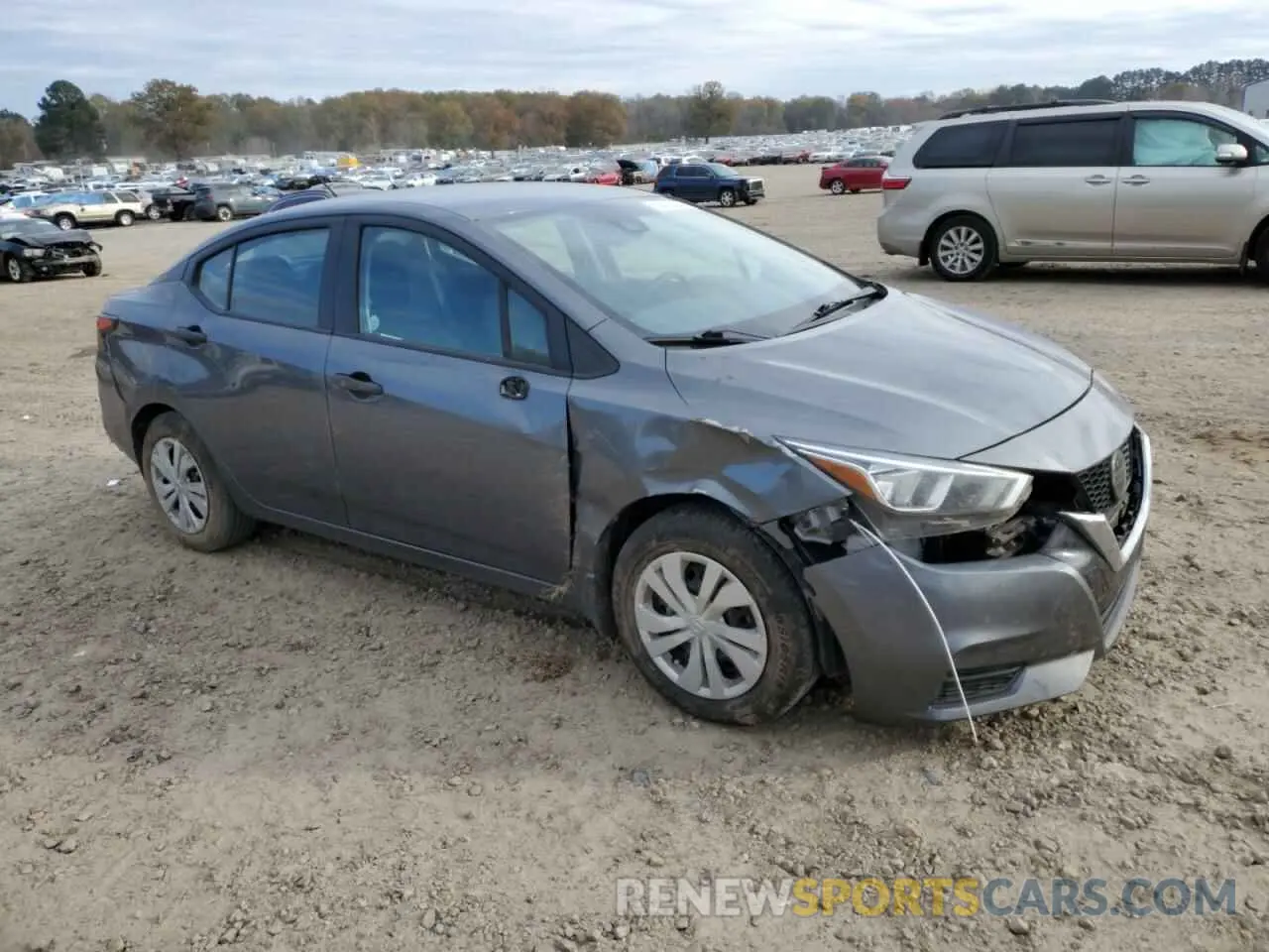 4 Фотография поврежденного автомобиля 3N1CN8BVXML818871 NISSAN VERSA 2021