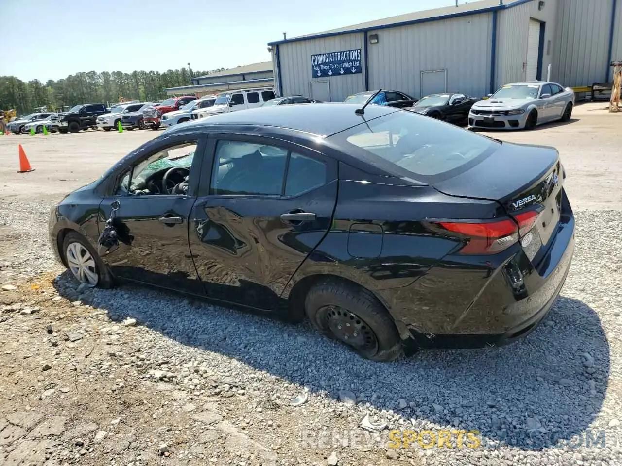 2 Photograph of a damaged car 3N1CN8DV0ML813983 NISSAN VERSA 2021