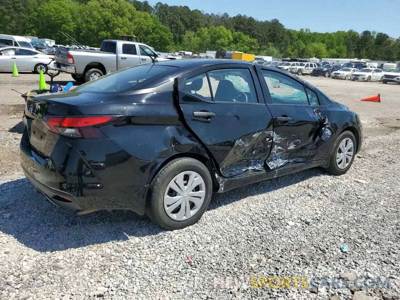 3 Photograph of a damaged car 3N1CN8DV0ML813983 NISSAN VERSA 2021