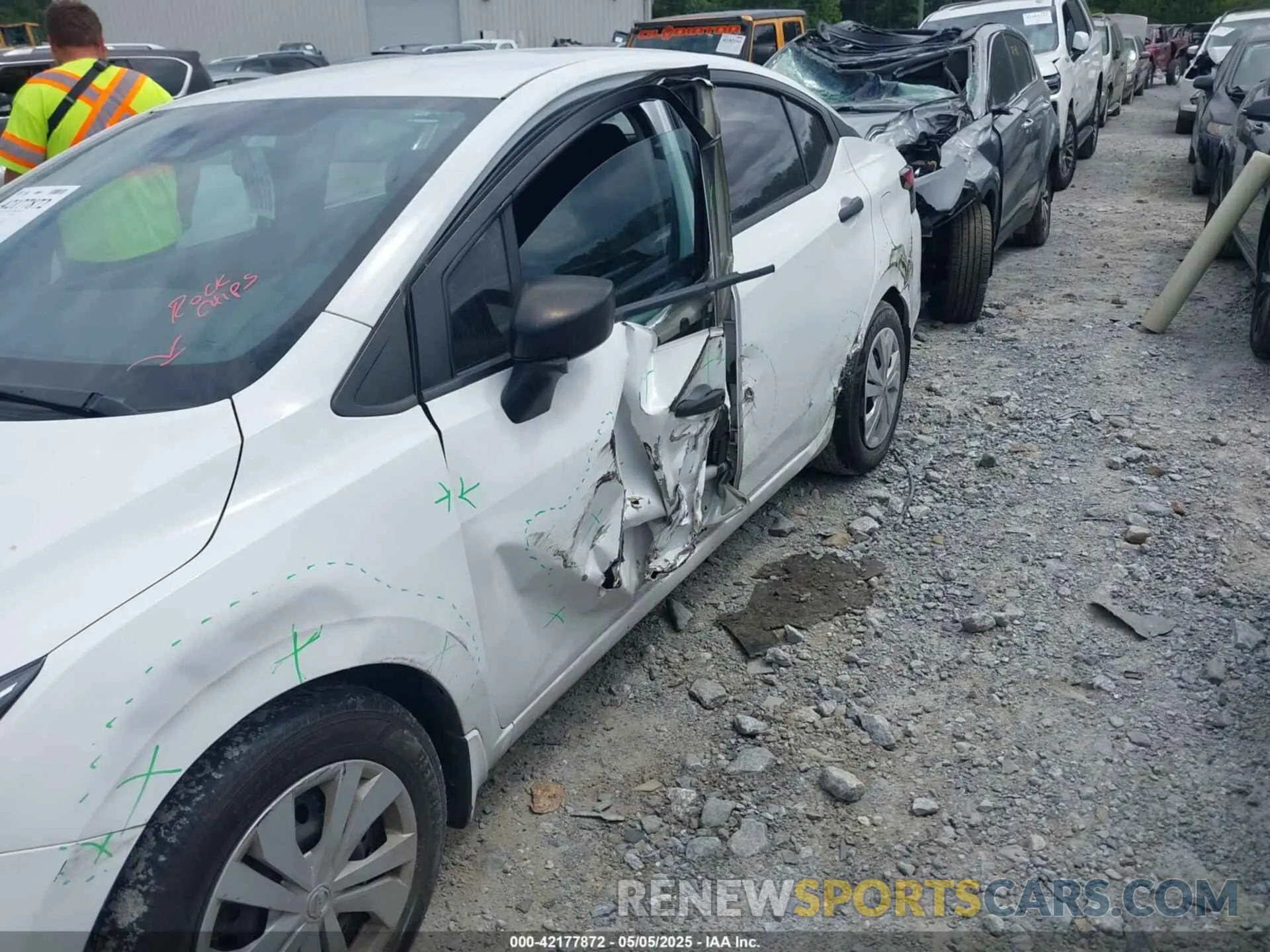 6 Фотография поврежденного автомобиля 3N1CN8DV0ML895083 NISSAN VERSA 2021