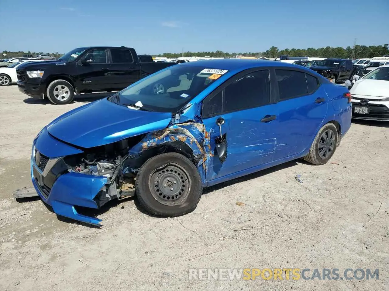 1 Фотография поврежденного автомобиля 3N1CN8DV0ML909662 NISSAN VERSA 2021