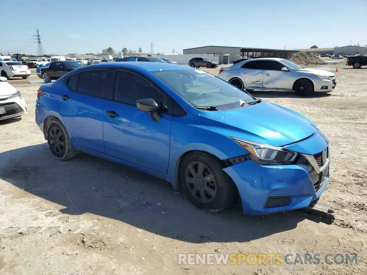 4 Фотография поврежденного автомобиля 3N1CN8DV0ML909662 NISSAN VERSA 2021