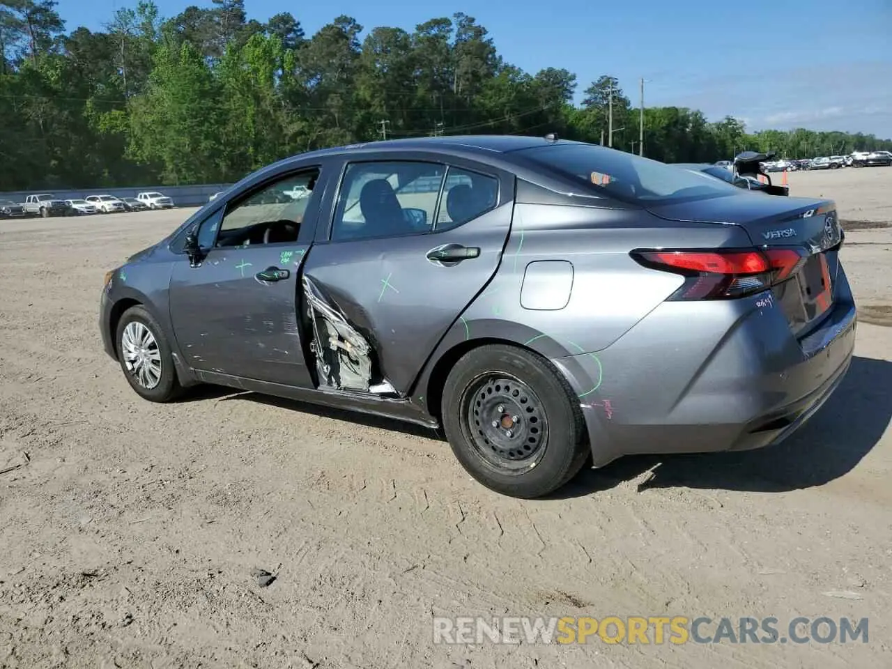 2 Photograph of a damaged car 3N1CN8DV0ML925876 NISSAN VERSA 2021