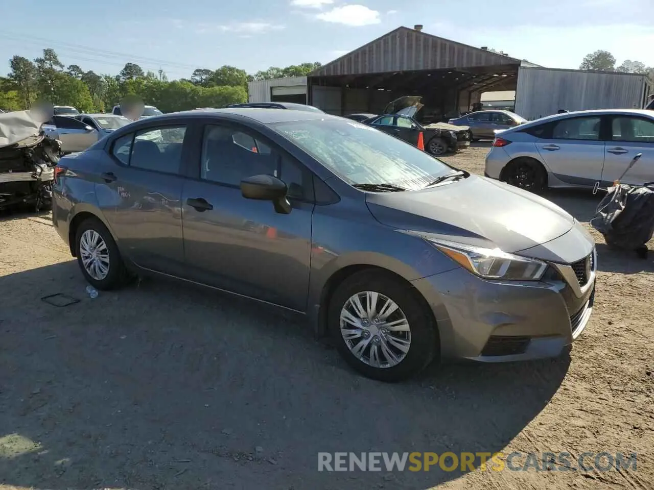 4 Photograph of a damaged car 3N1CN8DV0ML925876 NISSAN VERSA 2021