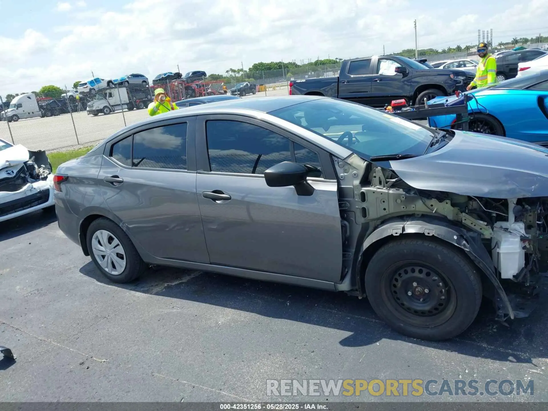 14 Photograph of a damaged car 3N1CN8DV1ML881404 NISSAN VERSA 2021