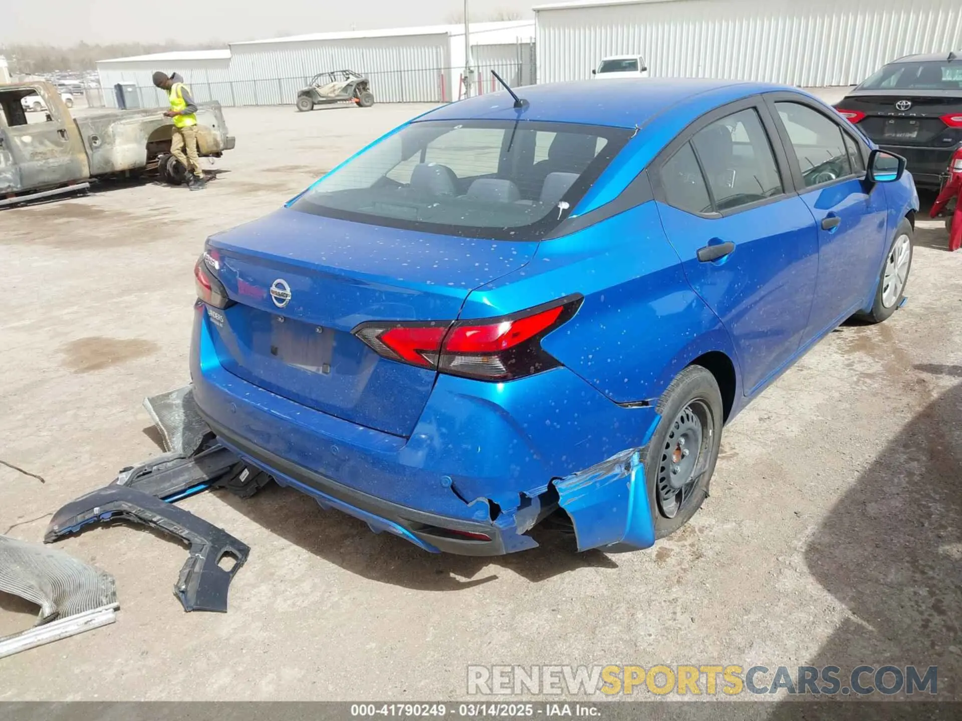 4 Фотография поврежденного автомобиля 3N1CN8DV2ML893934 NISSAN VERSA 2021