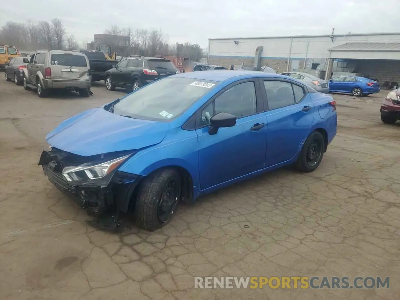 1 Фотография поврежденного автомобиля 3N1CN8DV2ML904656 NISSAN VERSA 2021