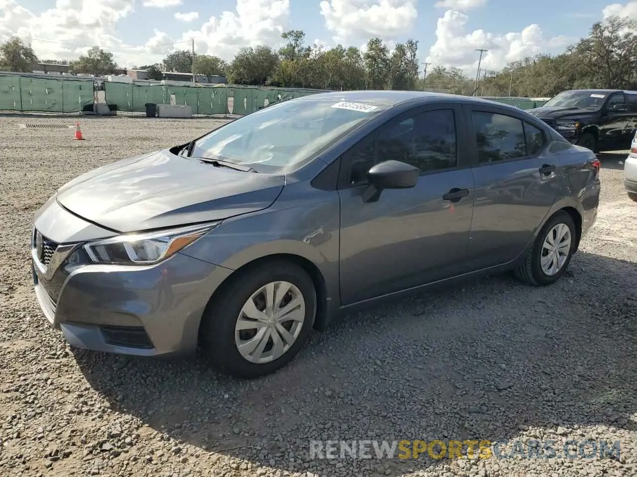 1 Photograph of a damaged car 3N1CN8DV3ML859954 NISSAN VERSA 2021