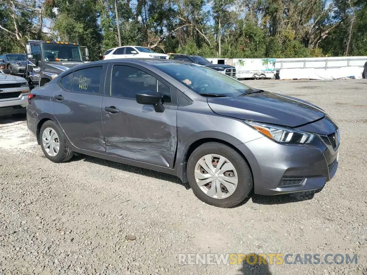 4 Photograph of a damaged car 3N1CN8DV3ML859954 NISSAN VERSA 2021