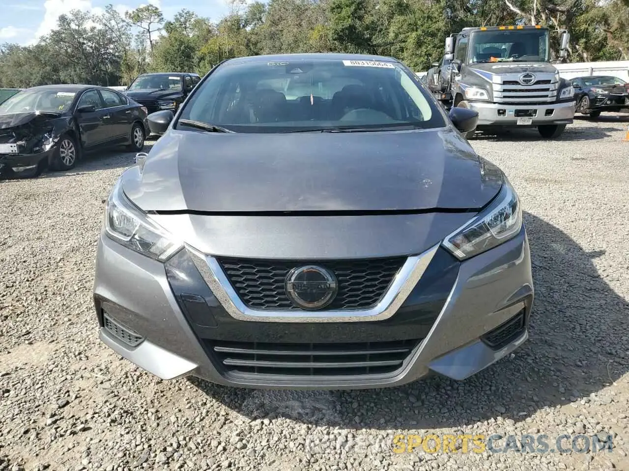 5 Photograph of a damaged car 3N1CN8DV3ML859954 NISSAN VERSA 2021