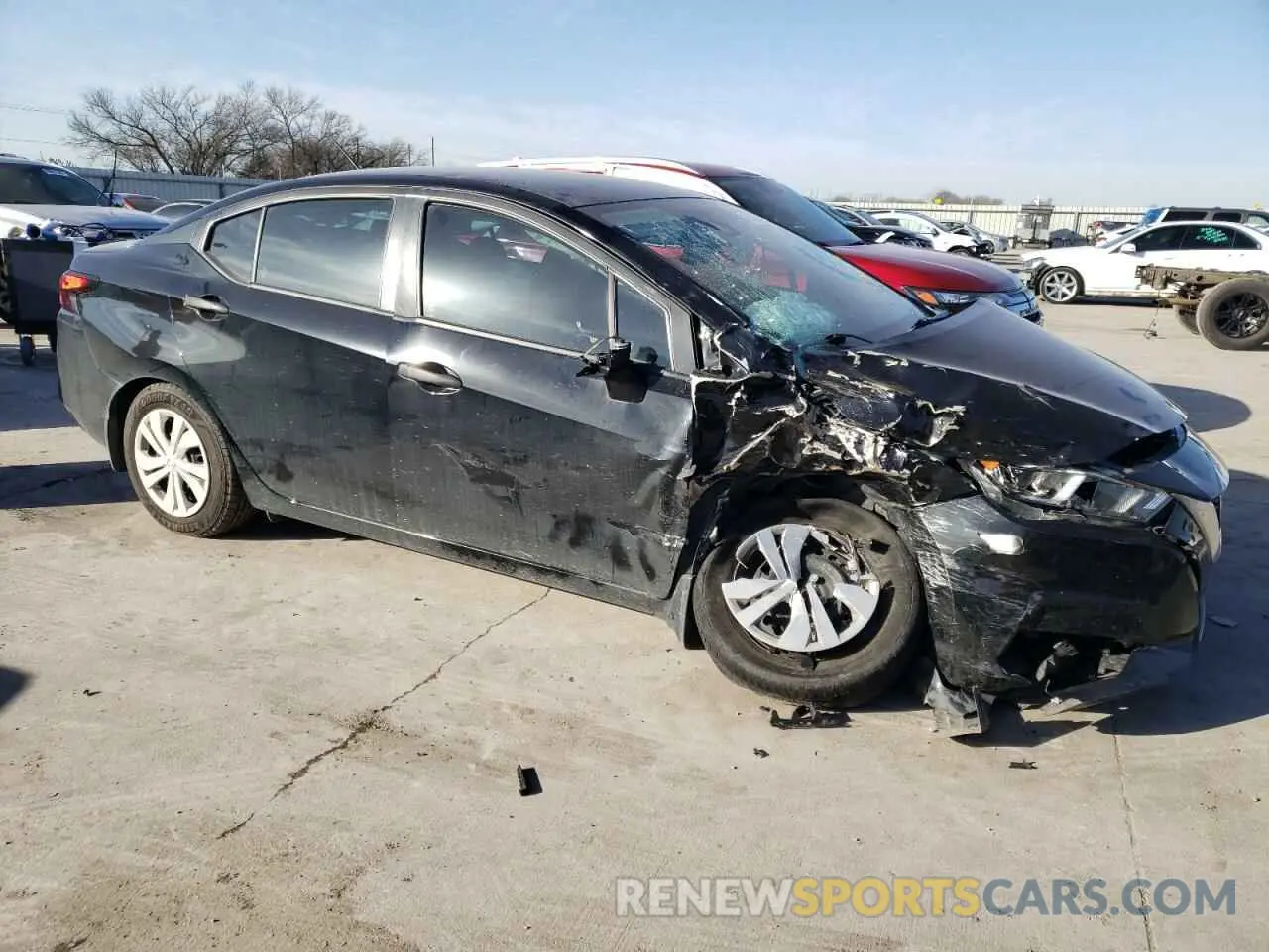 4 Photograph of a damaged car 3N1CN8DV3ML907131 NISSAN VERSA 2021