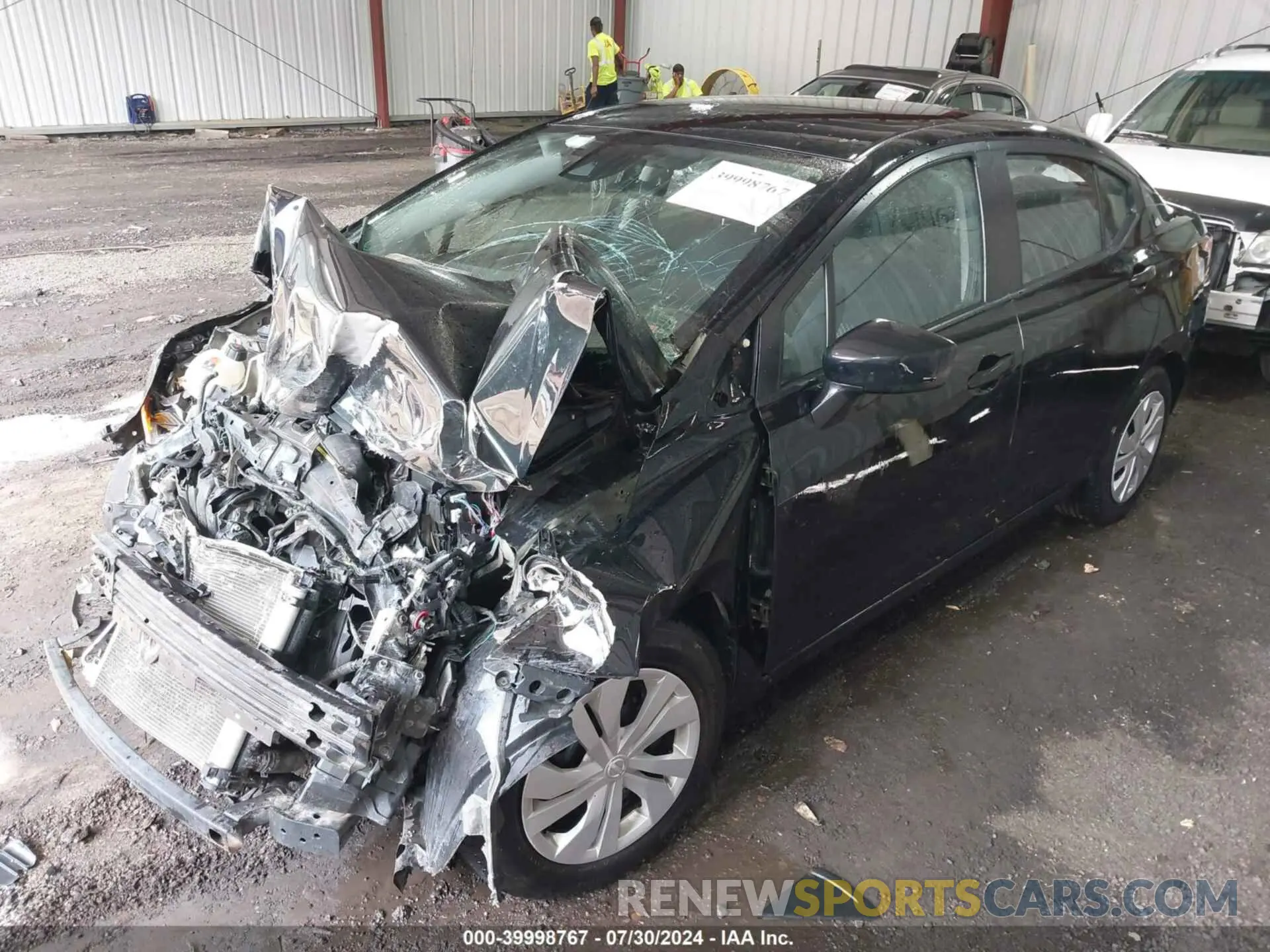 2 Фотография поврежденного автомобиля 3N1CN8DV4ML805837 NISSAN VERSA 2021