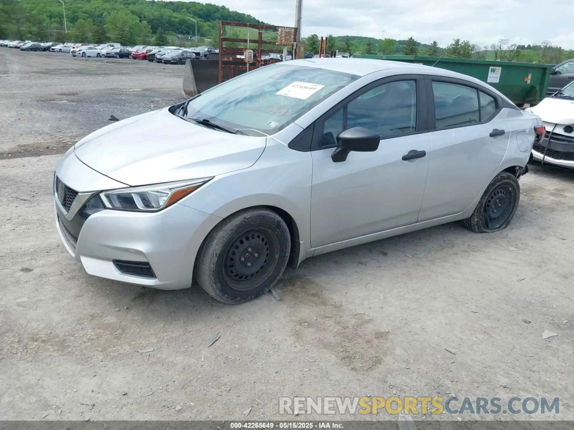 2 Фотография поврежденного автомобиля 3N1CN8DV4ML809483 NISSAN VERSA 2021