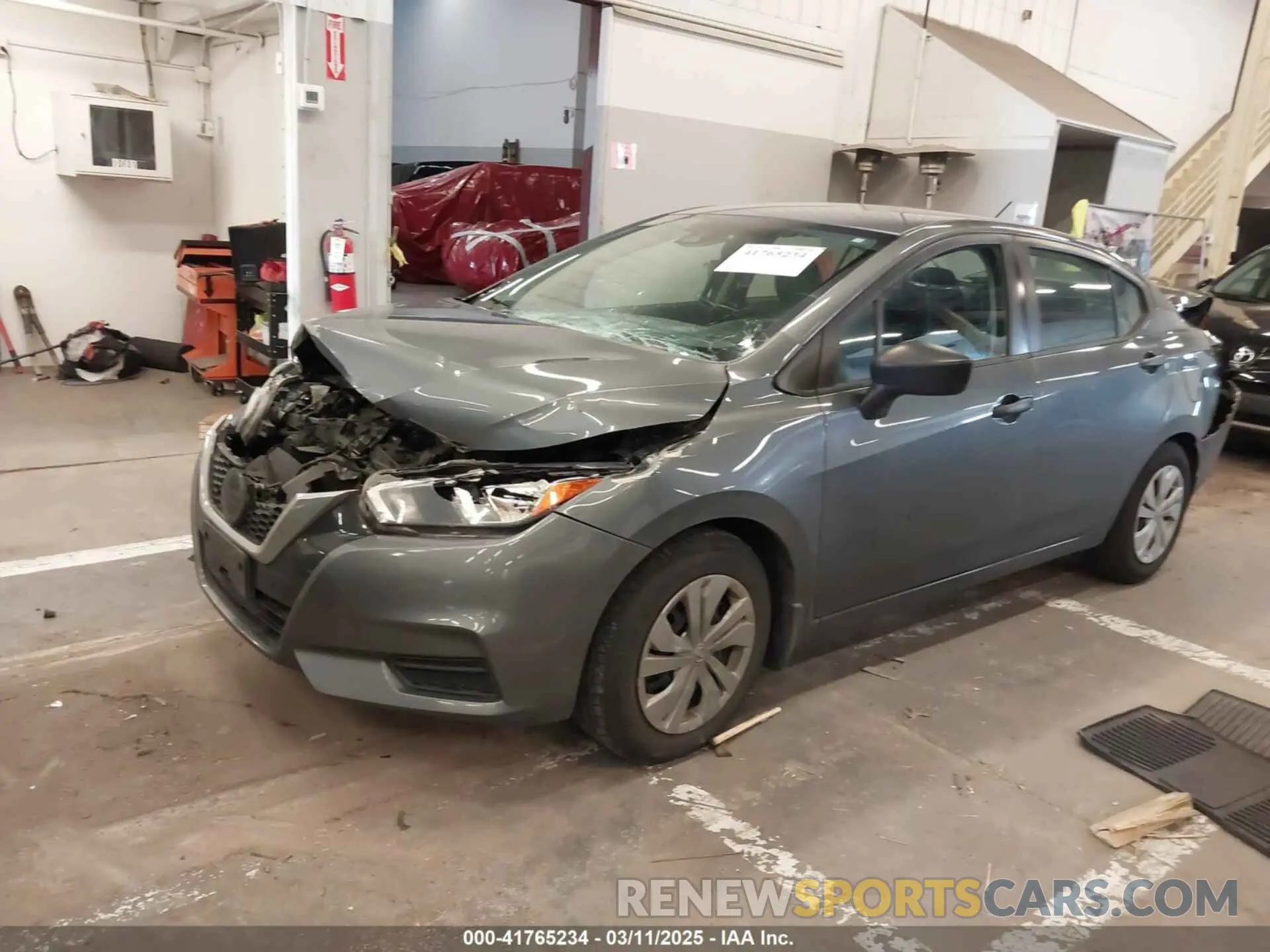 2 Photograph of a damaged car 3N1CN8DV4ML815784 NISSAN VERSA 2021