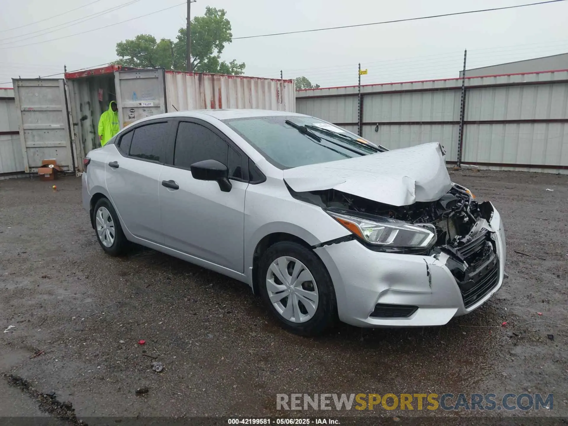 1 Photograph of a damaged car 3N1CN8DV4ML820029 NISSAN VERSA 2021