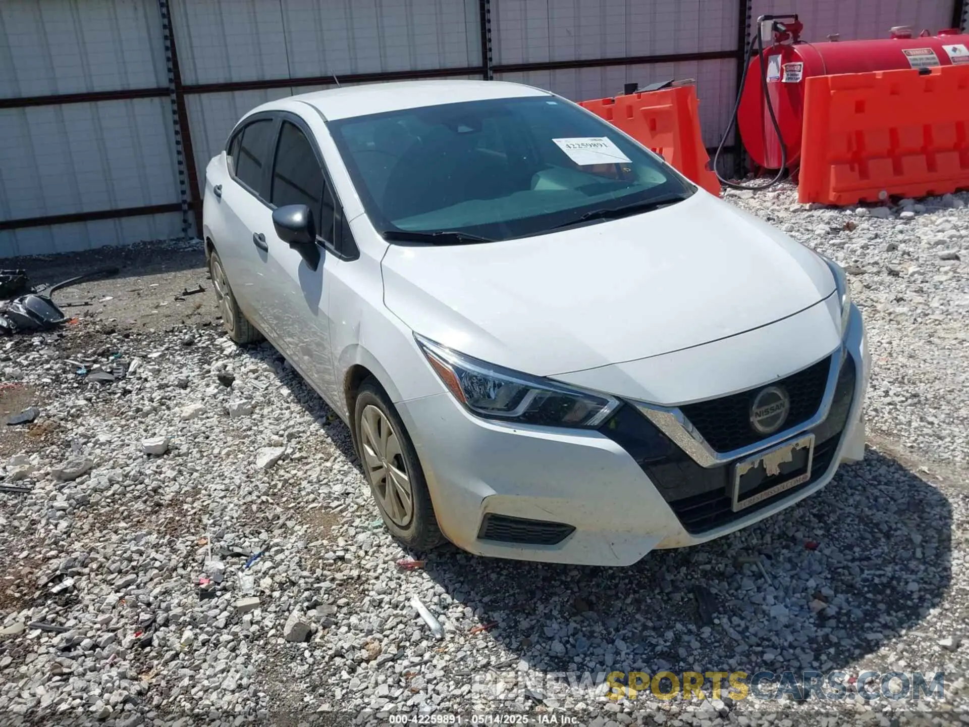 1 Фотография поврежденного автомобиля 3N1CN8DV4ML855170 NISSAN VERSA 2021