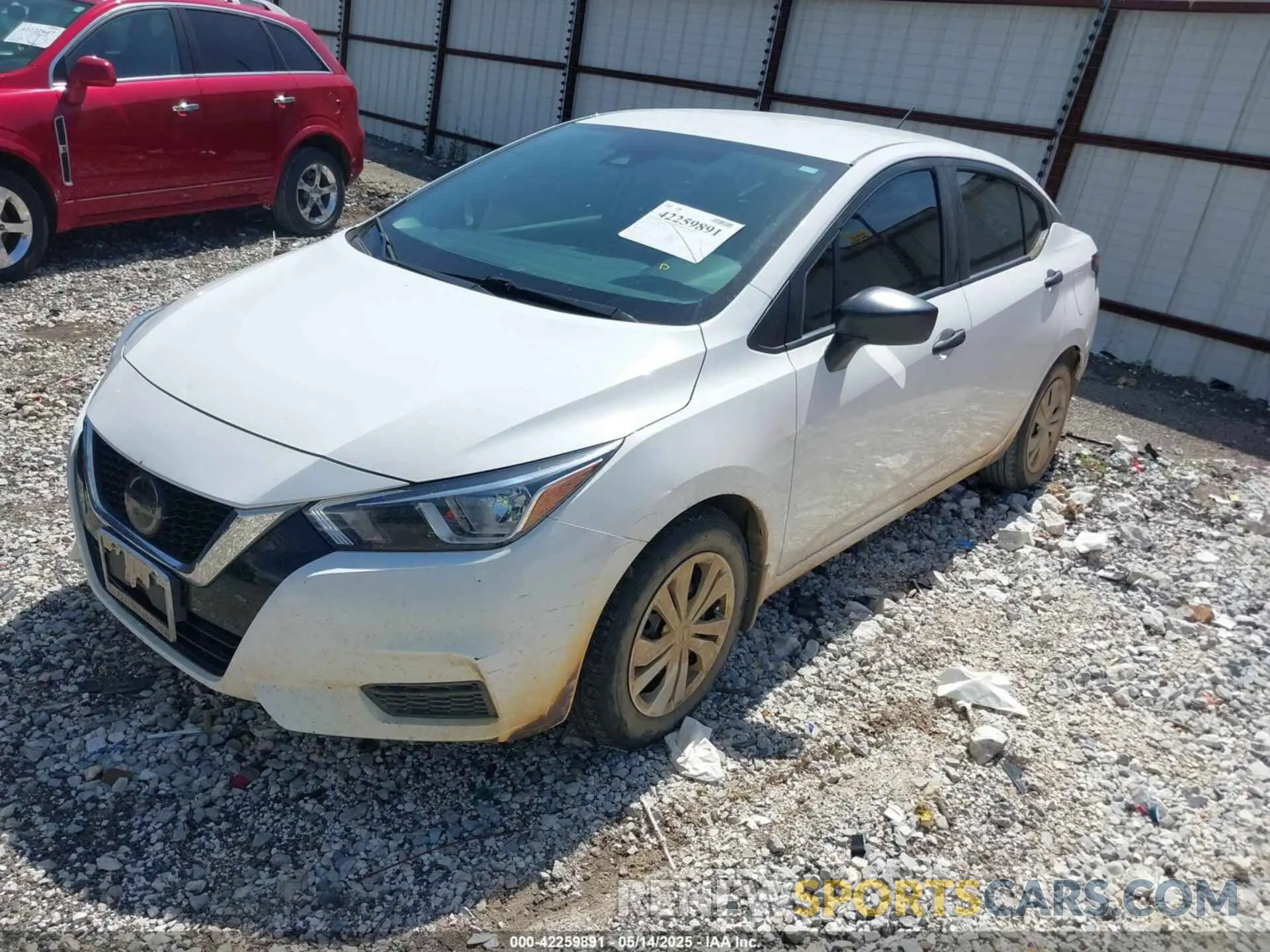 2 Фотография поврежденного автомобиля 3N1CN8DV4ML855170 NISSAN VERSA 2021