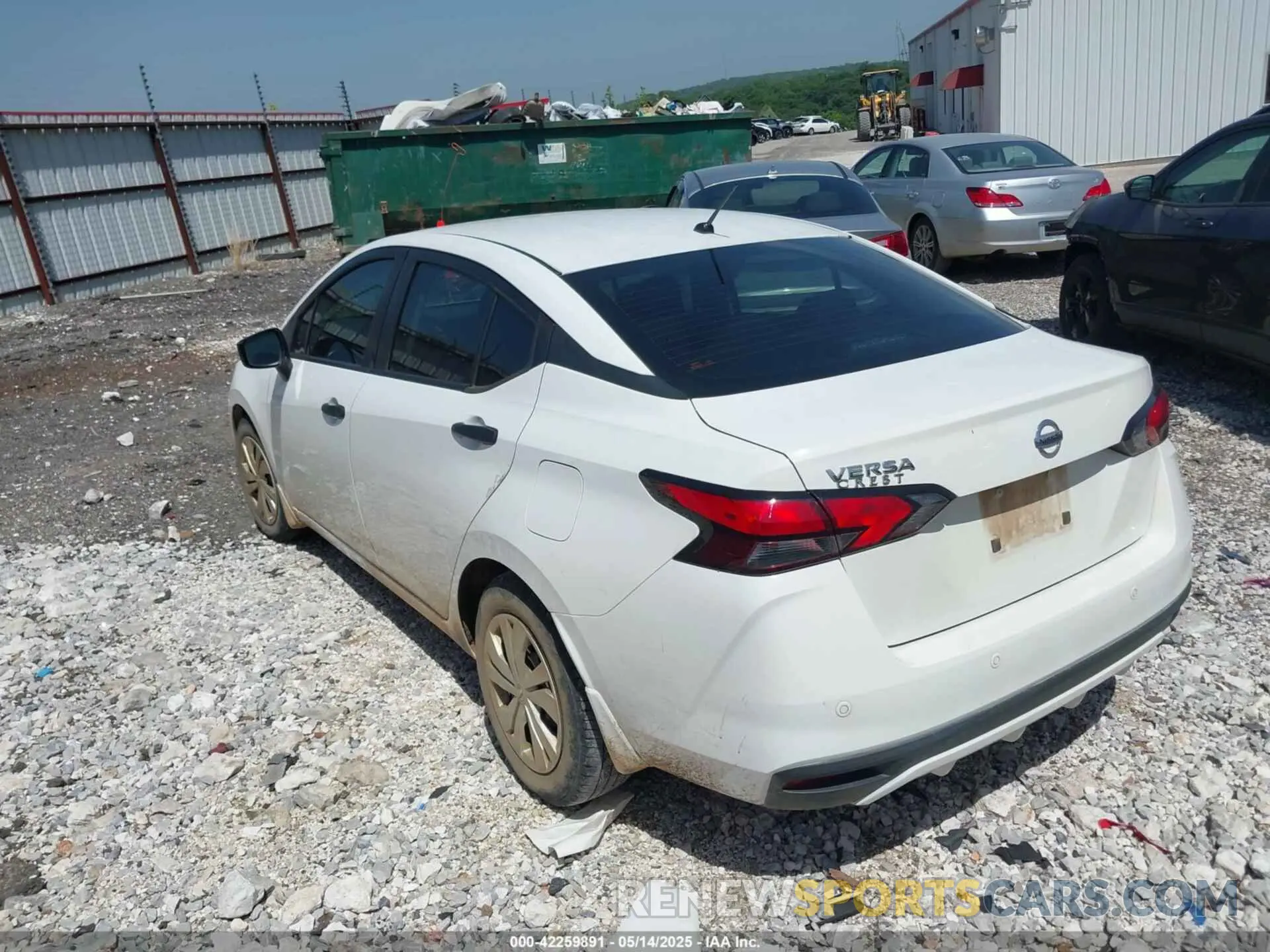 3 Фотография поврежденного автомобиля 3N1CN8DV4ML855170 NISSAN VERSA 2021