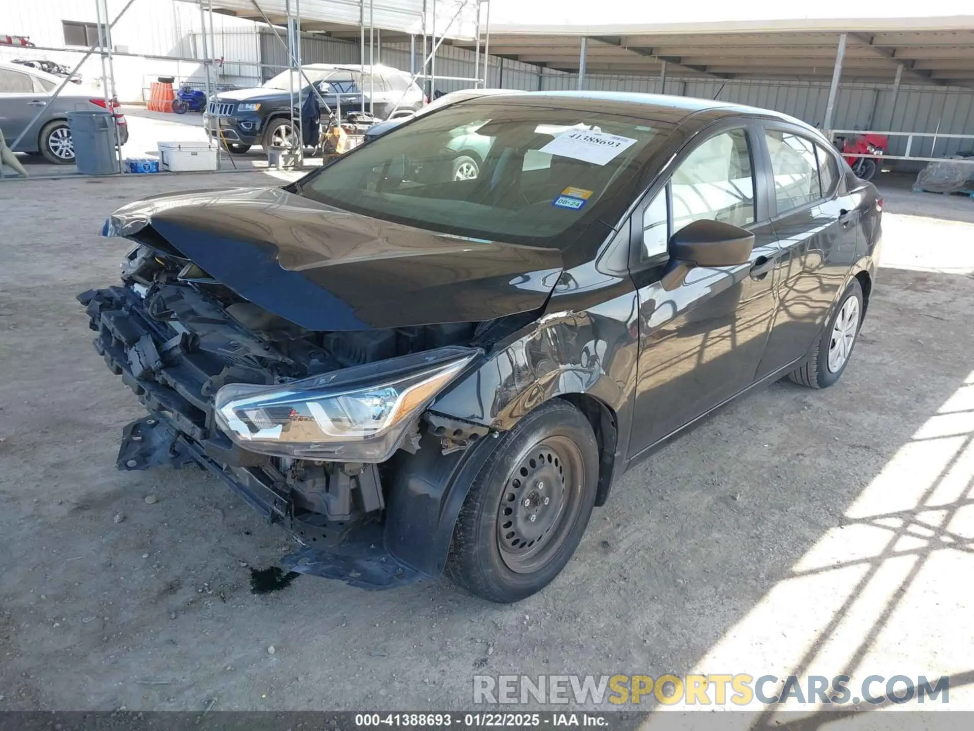 2 Фотография поврежденного автомобиля 3N1CN8DV4ML904089 NISSAN VERSA 2021