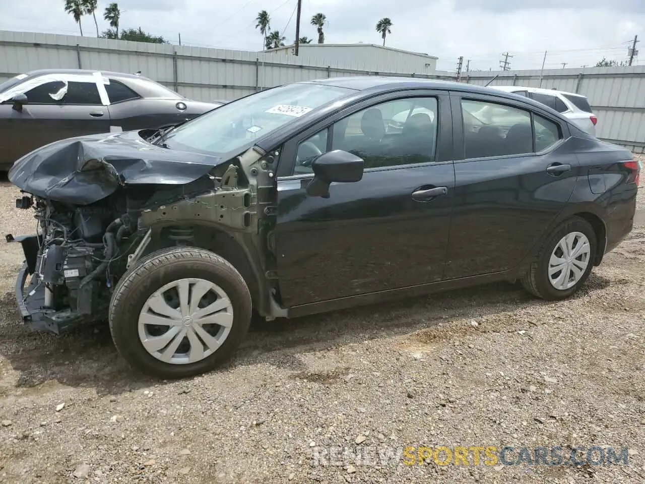 1 Photograph of a damaged car 3N1CN8DV5ML806625 NISSAN VERSA 2021