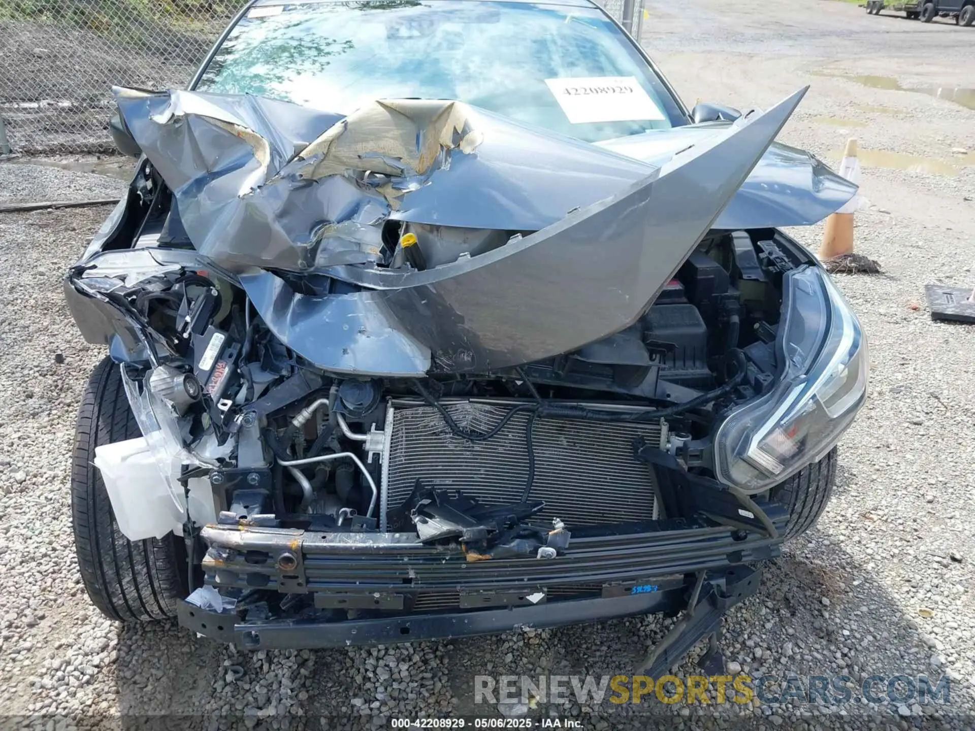 6 Фотография поврежденного автомобиля 3N1CN8DV5ML897136 NISSAN VERSA 2021