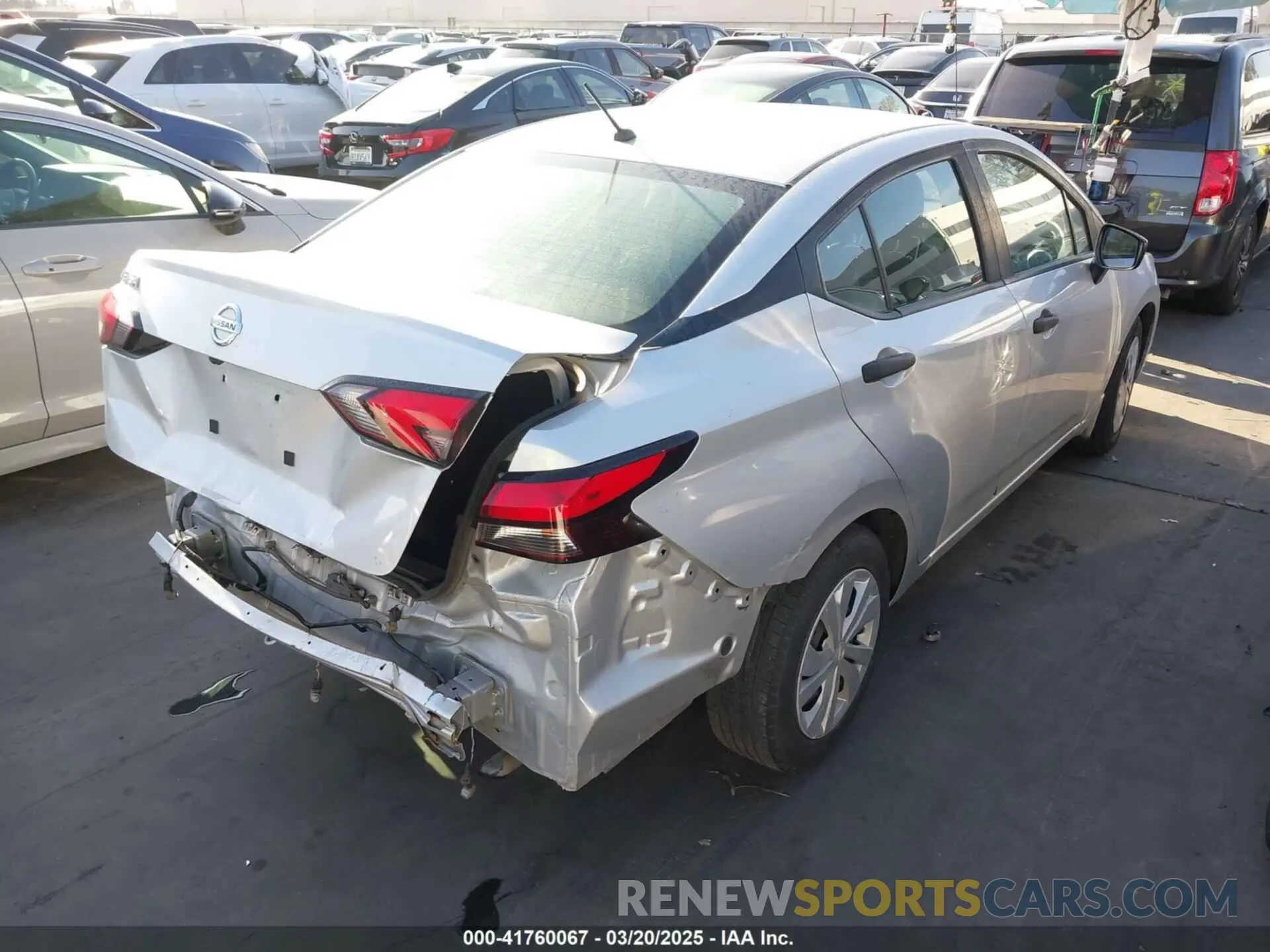 4 Фотография поврежденного автомобиля 3N1CN8DV5ML911312 NISSAN VERSA 2021