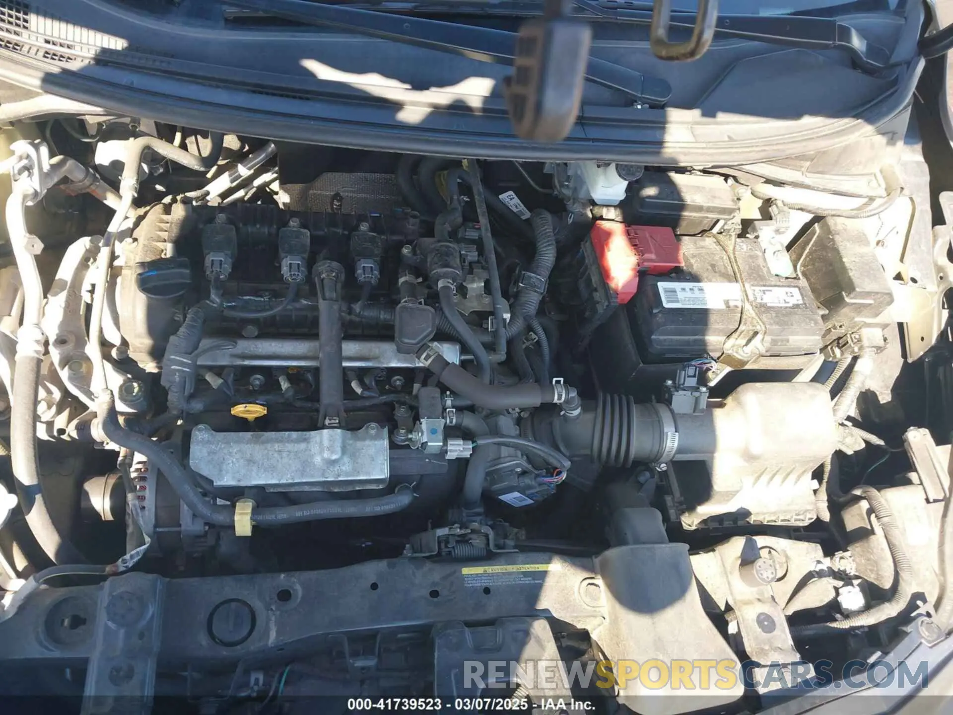 10 Photograph of a damaged car 3N1CN8DV6ML812448 NISSAN VERSA 2021