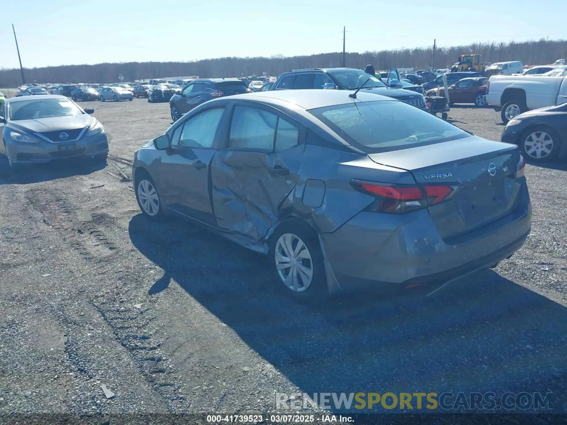3 Photograph of a damaged car 3N1CN8DV6ML812448 NISSAN VERSA 2021