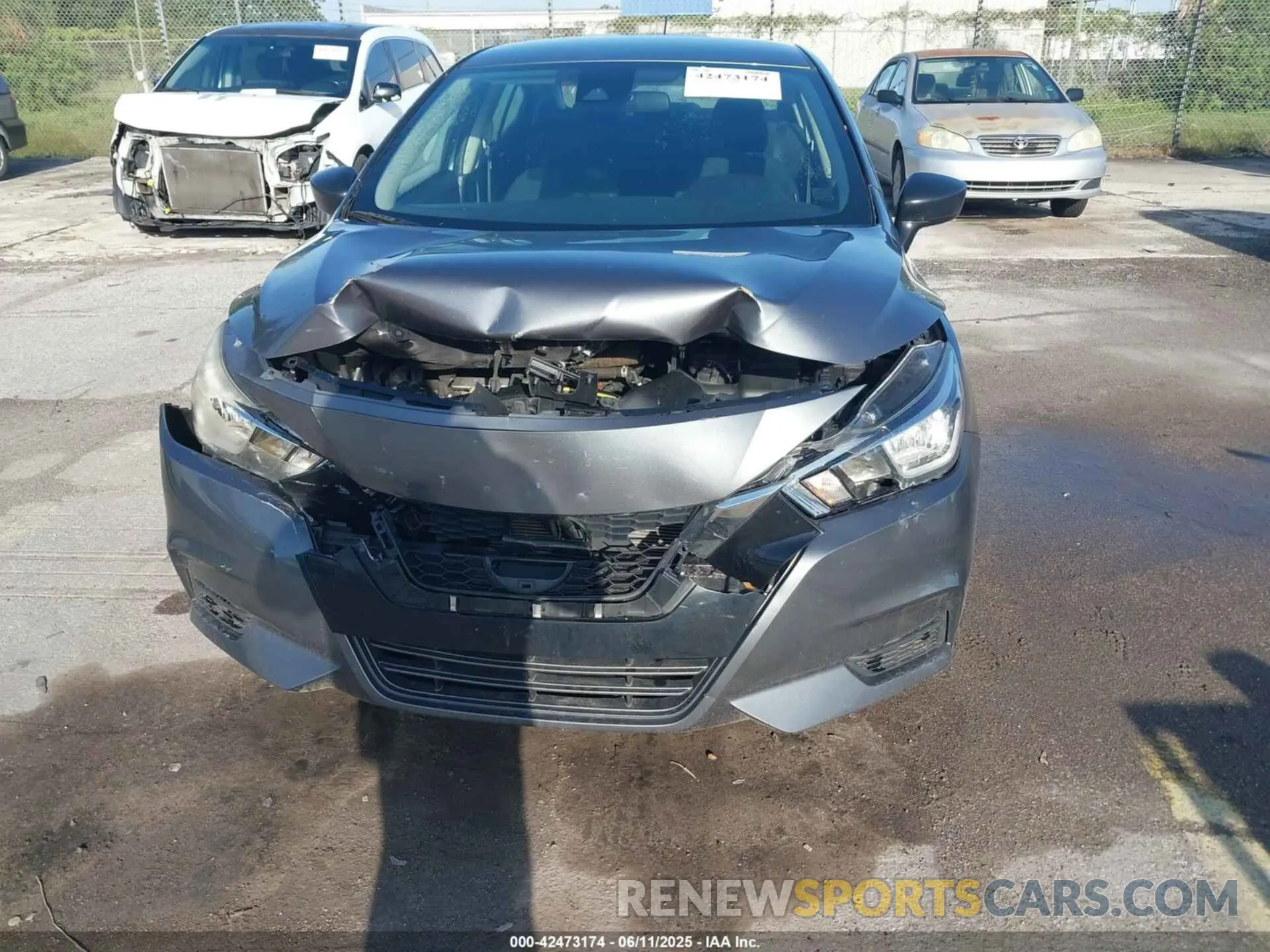 12 Фотография поврежденного автомобиля 3N1CN8DV7ML809106 NISSAN VERSA 2021